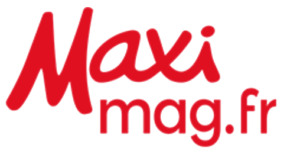 Image représentant le logo du magazine "Maxi", qui est un magazine ayant fait un article sur le Casa Leya