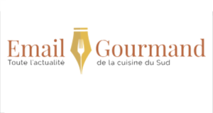 Image représentant le logo du site "email gourmand", qui est un site ayant fait un article sur le Casa Leya
