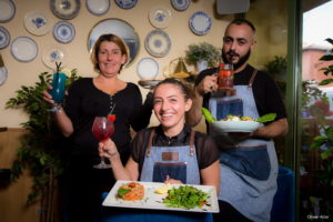 Image représentant une partie de l'équipe du Casa Leya