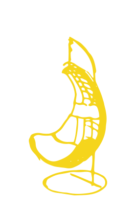 image représentant le logo de la balancelle du restaurant qui reflète l'ambiance et la décoration du restaurant