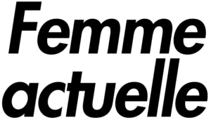 Image représentant le logo du magazine "Femme actuelle", qui est un magazine ayant fait un article sur le Casa Leya